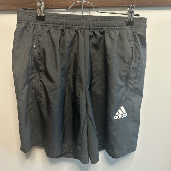 Adidas Men's Gray Shorts (Worn Once) - Picture 1 of 4